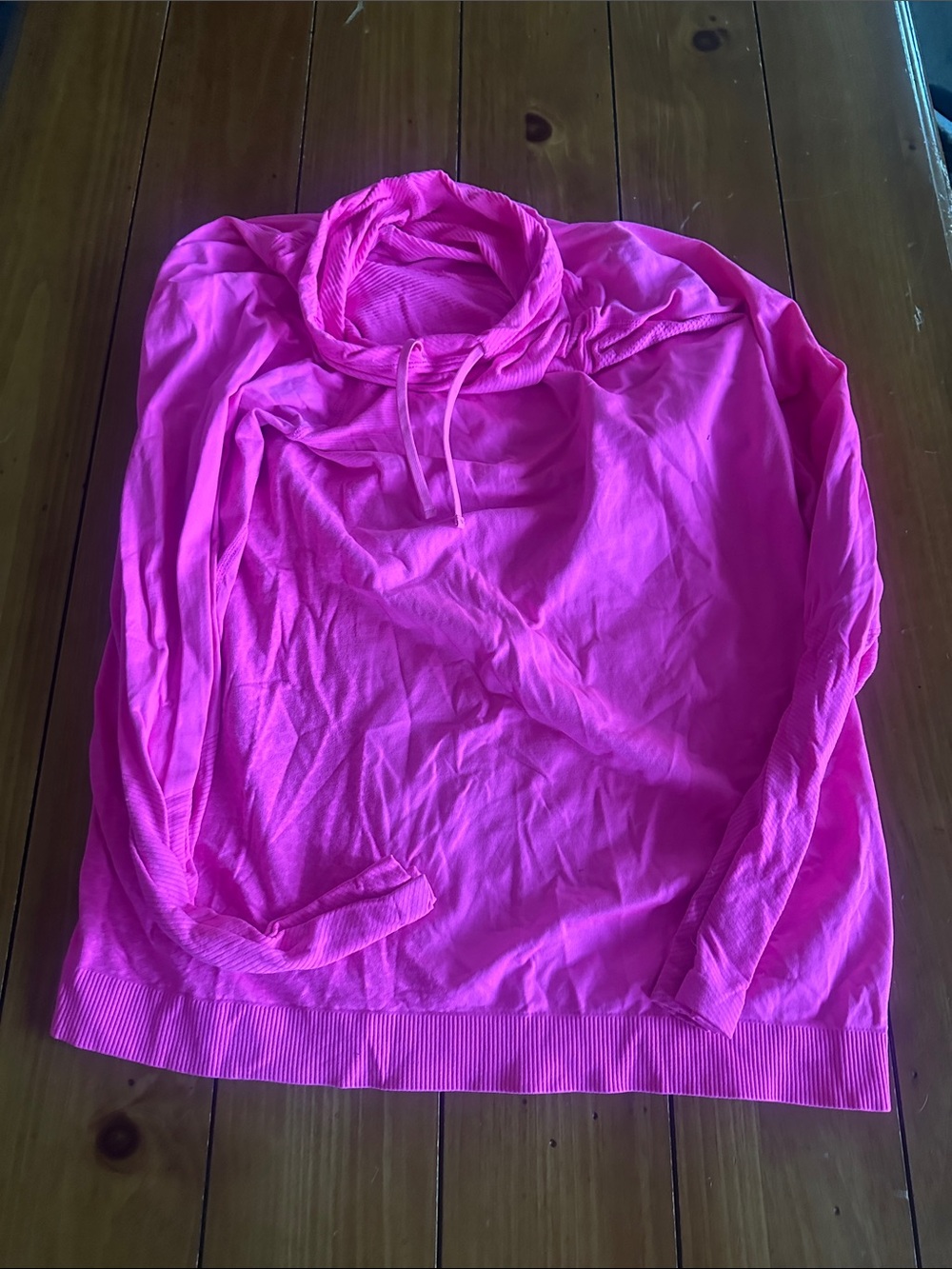 Bright Pink Lightweight Pullover